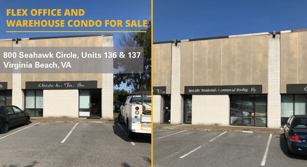 Primary Photo Of 800 Seahawk Cir, Virginia Beach Flex For Sale