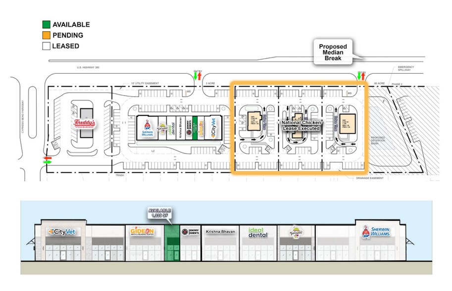 More Photos Of SEC OF US-380 & CYPRESS PKWY, Princeton General Retail For Lease