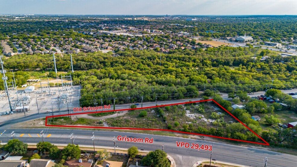 More Photos Of 1.44 ± AC Grissom Rd Rd @ Old Grissom Rd, San Antonio Land For Sale