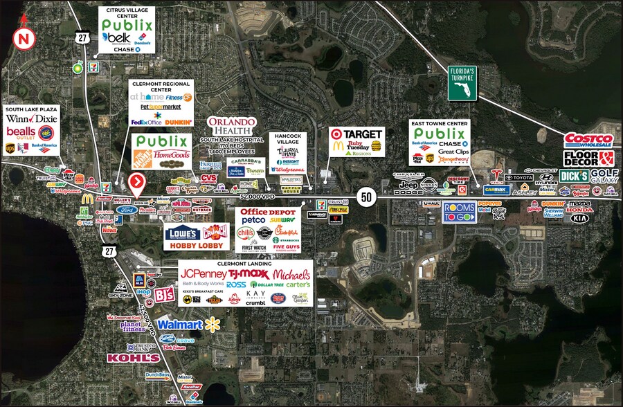 More Photos Of SR 50 and Sandhill View Blvd, Clermont Land For Sale