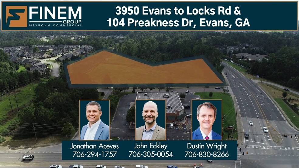 Primary Photo Of 3950 Evans To Locks Rd, Evans Land For Sale