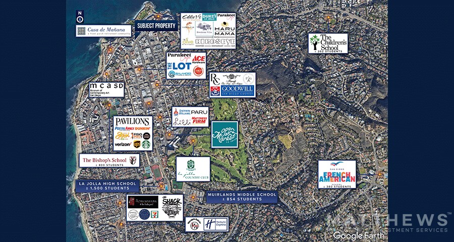 More Photos Of 930 Prospect St, La Jolla Storefront Retail Office For Lease