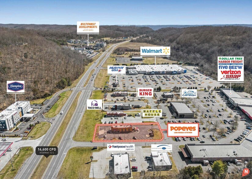 More Photos Of 133 Hutton Pl, Ashland City Fast Food For Sale