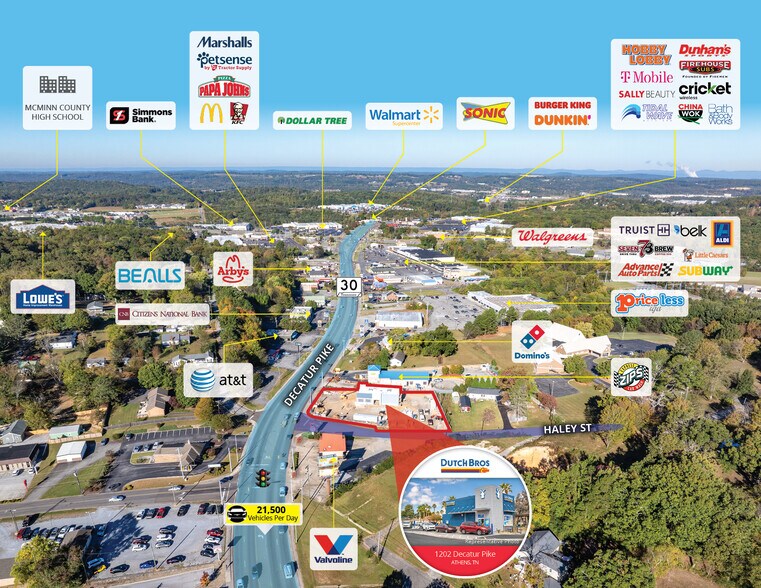 More Photos Of 1202 Decatur Pike, Athens Fast Food For Sale