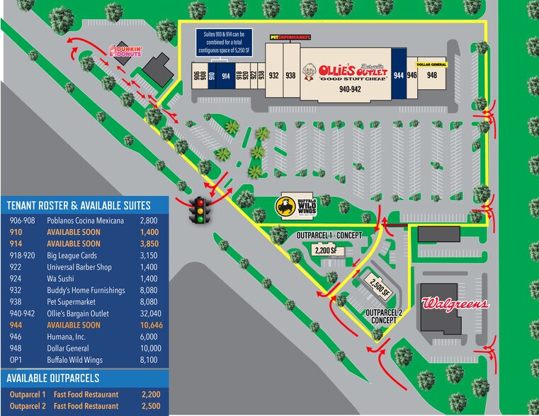 More Photos Of 900-944 E SR-436 Rd, Casselberry Unknown For Lease