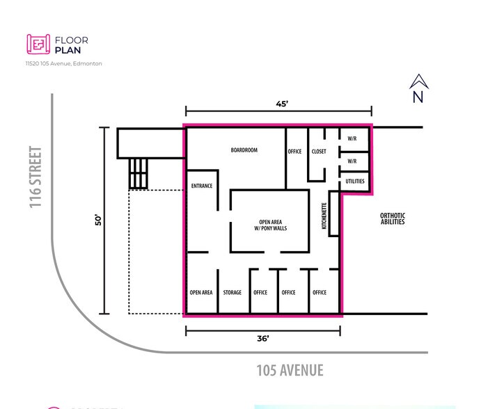 More Photos Of 10525 116 St NW, Edmonton Medical For Lease