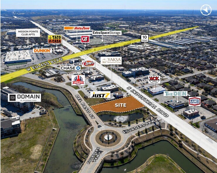 More Photos Of 351 S Industrial Blvd, Euless Land For Sale
