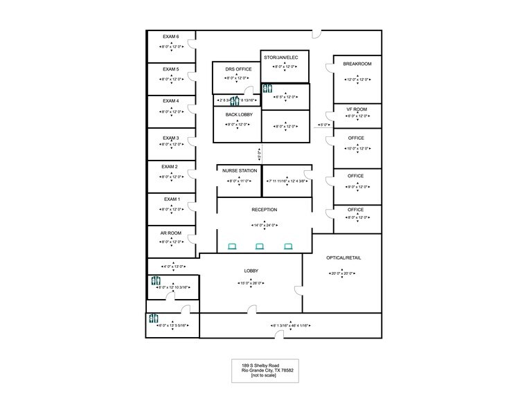Primary Photo Of 189 S Shelby St, Rio Grande City Healthcare For Lease