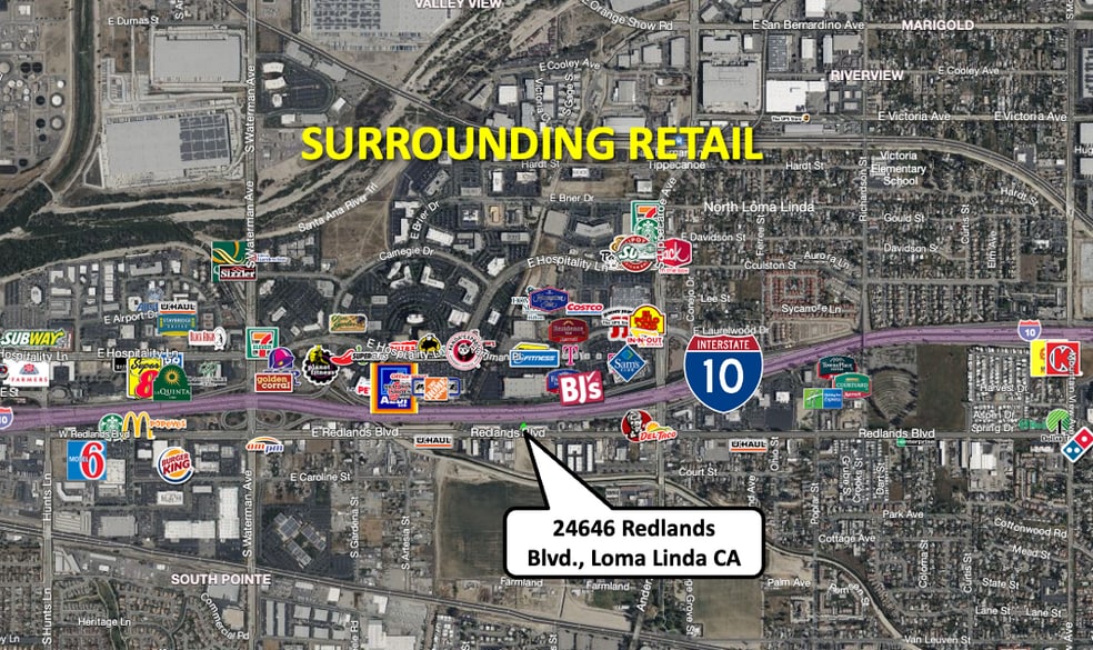 More Photos Of 24630-24688 Redlands Blvd, Loma Linda Storefront For Sale
