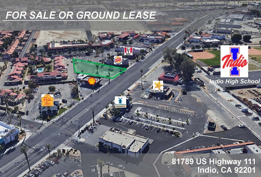 Primary Photo Of 81789 California 111, Indio Land For Sale