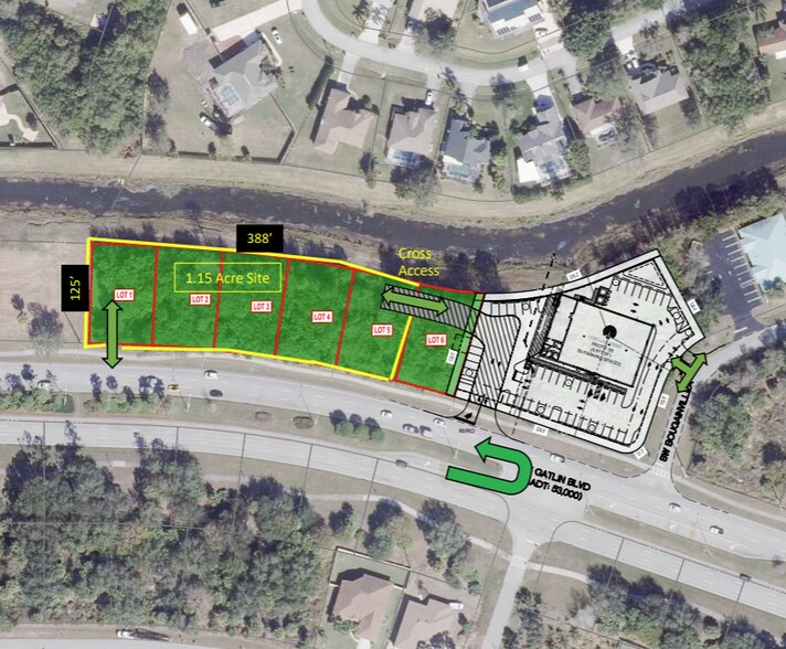 Primary Photo Of 1551 SW Gatlin Blvd, Port Saint Lucie Land For Sale