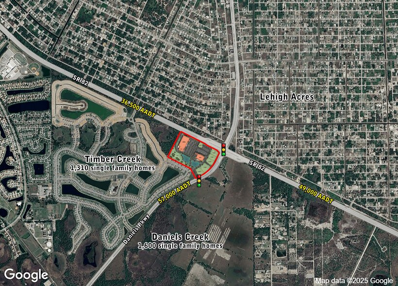 Primary Photo Of SWC Daniels Parkway & SR 82, Fort Myers Land For Lease