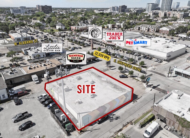 More Photos Of 2901 S Shepherd Dr, Houston Storefront For Lease