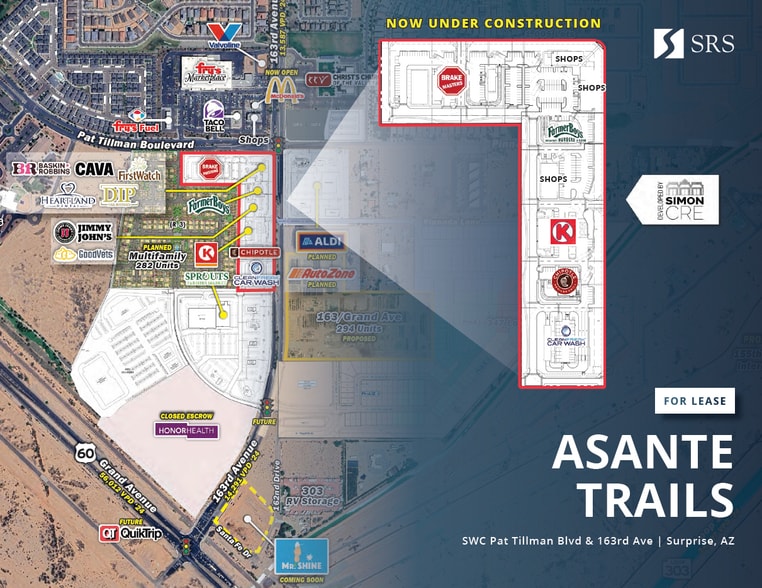 Primary Photo Of SWC Pat Tillman Blvd & 163rd Ave, Surprise Unknown For Lease