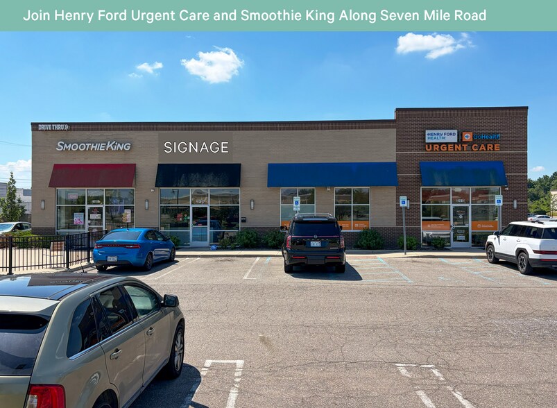 More Photos Of 29597-29613 7 Mile Rd, Livonia Freestanding For Lease