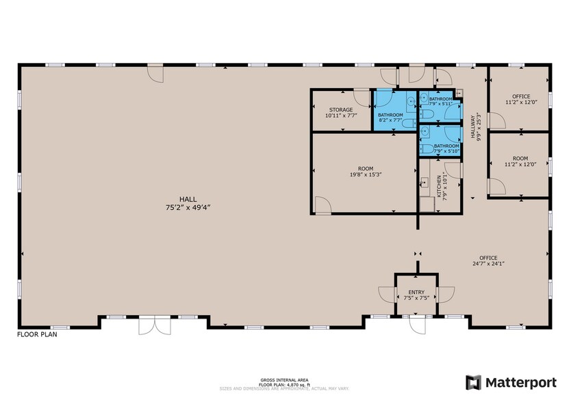 More Photos Of 7413 Whitesville Rd, Columbus Medical For Sale