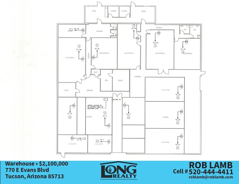 More Photos Of 770 E Evans Blvd, Tucson Manufacturing For Sale