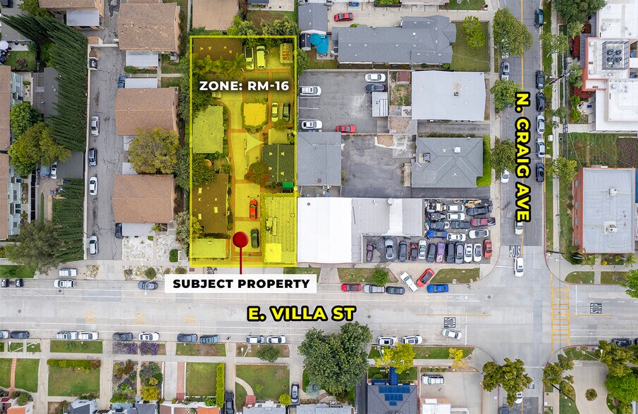 More Photos Of 2170-2178 E Villa St, Pasadena Storefront Retail Residential For Sale