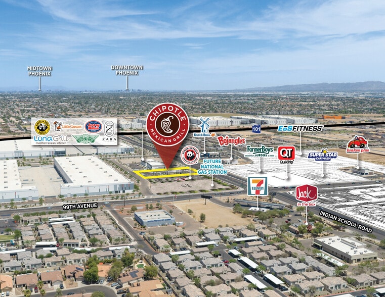 More Photos Of E/NEC 99th Ave & Indian School Rd, Phoenix General Retail For Sale