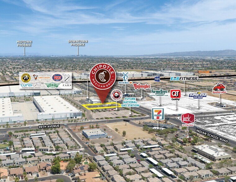 More Photos Of E/NEC 99th Ave & Indian School Rd, Phoenix General Retail For Sale