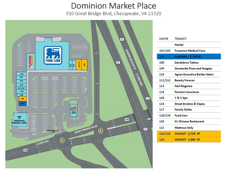 More Photos Of 910 Great Bridge Blvd, Chesapeake Supermarket For Sale