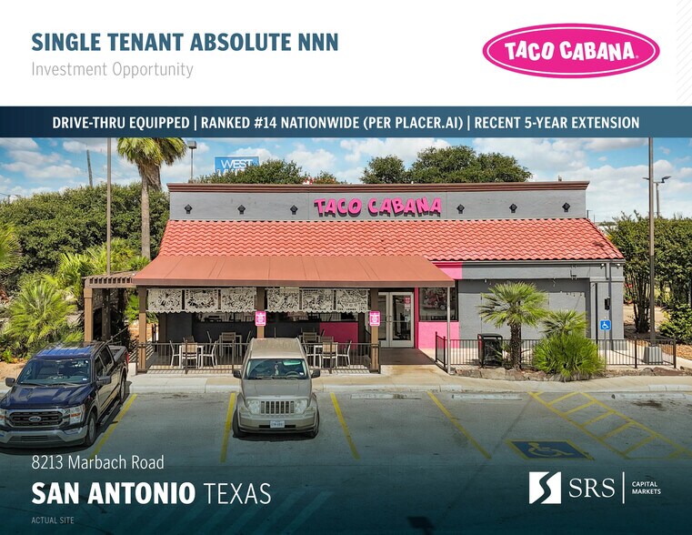 Primary Photo Of 8213 Marbach Rd, San Antonio Restaurant For Sale