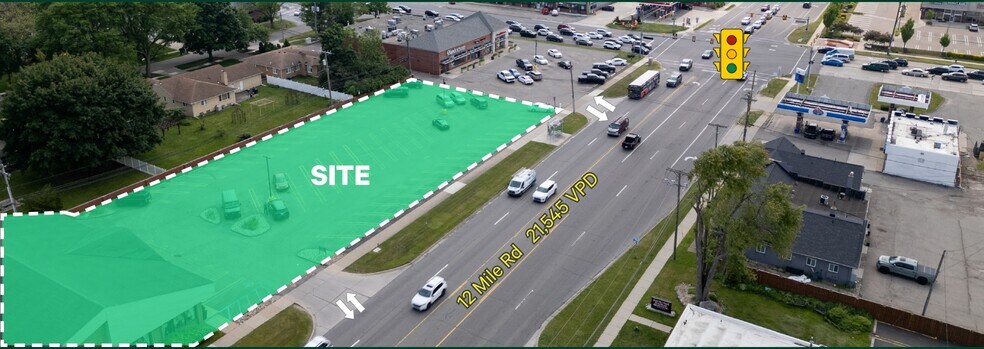 More Photos Of 17641 12 Mile Rd, Lathrup Village Land For Lease