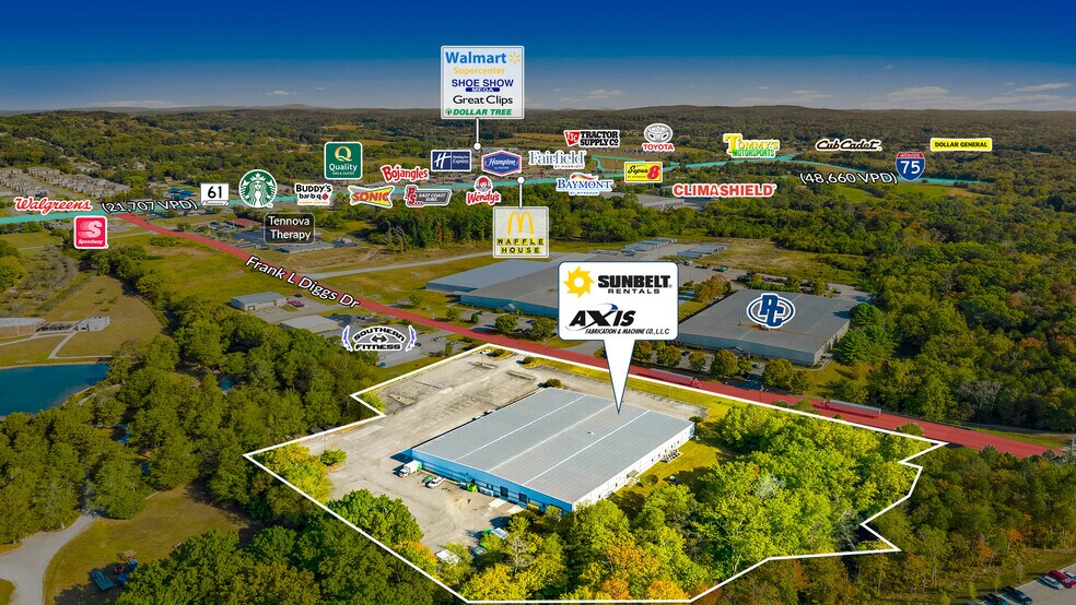 More Photos Of 194 Frank L Diggs Dr, Clinton Light Manufacturing For Sale