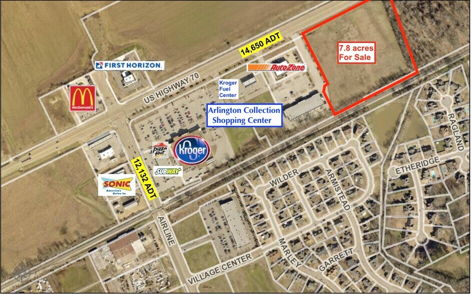 Primary Photo Of 11695 US Highway 70, Arlington Land For Sale