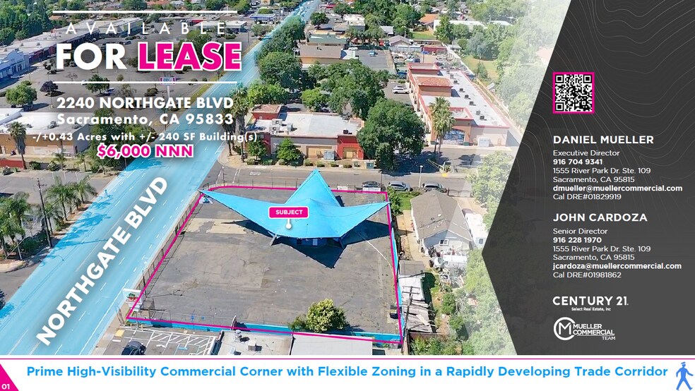 Primary Photo Of 2240 Northgate Blvd, Sacramento Freestanding For Lease