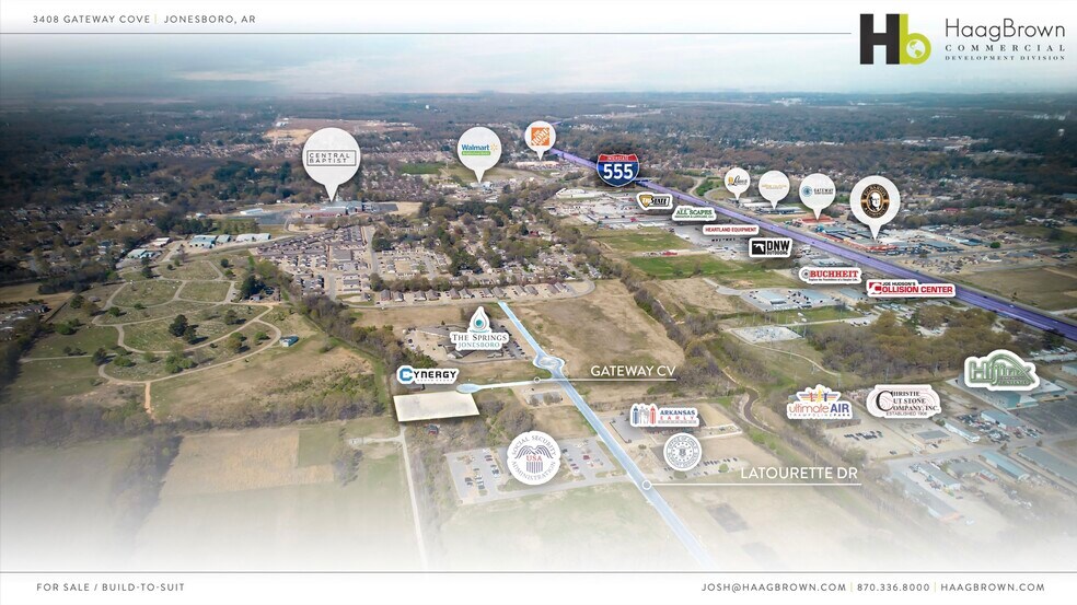 More Photos Of 3408 Gateway Cv, Jonesboro Land For Sale