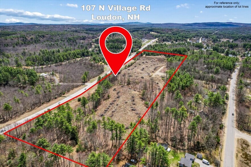 Primary Photo Of NH Route 106 @ N Village Rd, Loudon Land For Sale