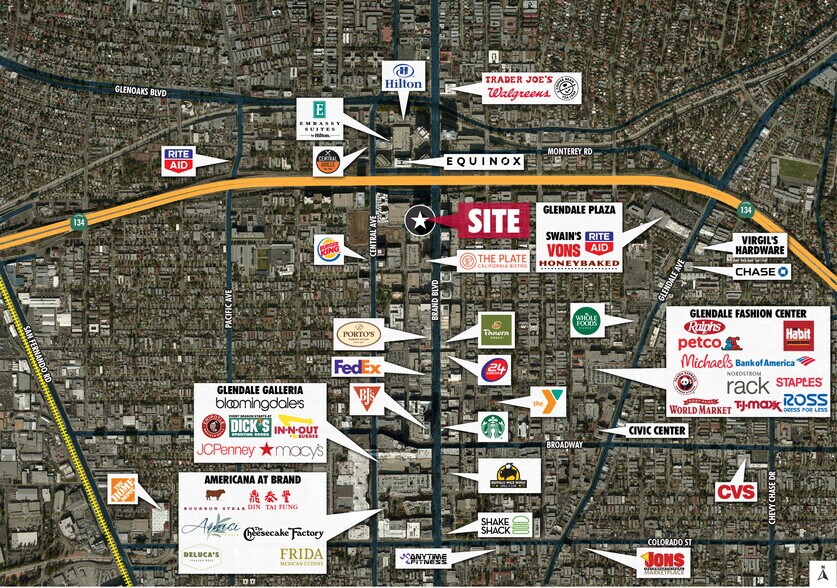 More Photos Of 611 N Brand Blvd, Glendale Office For Lease