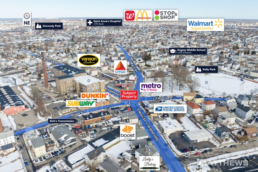 More Photos Of 1429 S Main St, Fall River Office For Sale