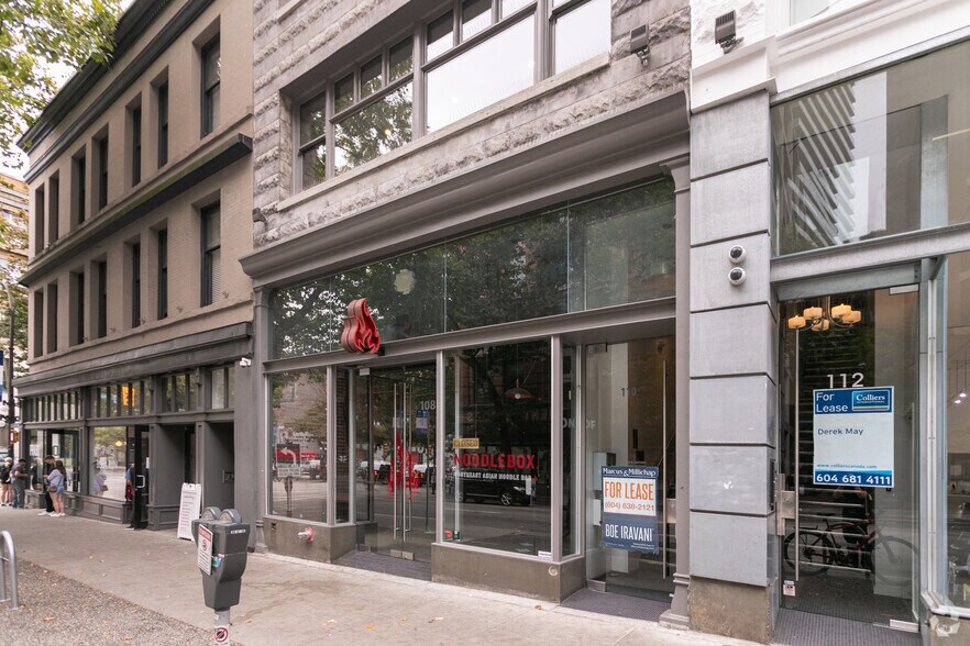 More Photos Of 108-110 W Hastings St, Vancouver Storefront Retail Office For Sale