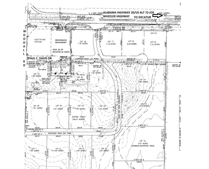 More Photos Of Near Corner Of Al Hwy 20 And Woodall Road, Decatur Land For Sale