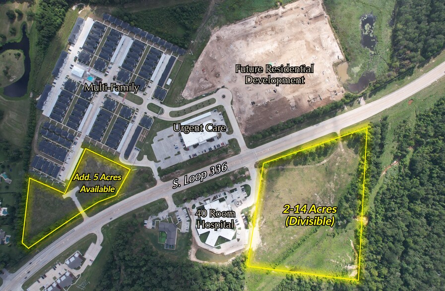 More Photos Of South S Loop 336 W, Conroe Land For Sale