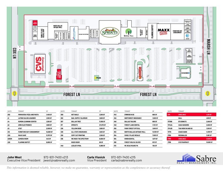 More Photos Of 11722 Marsh Ln, Dallas Storefront For Lease