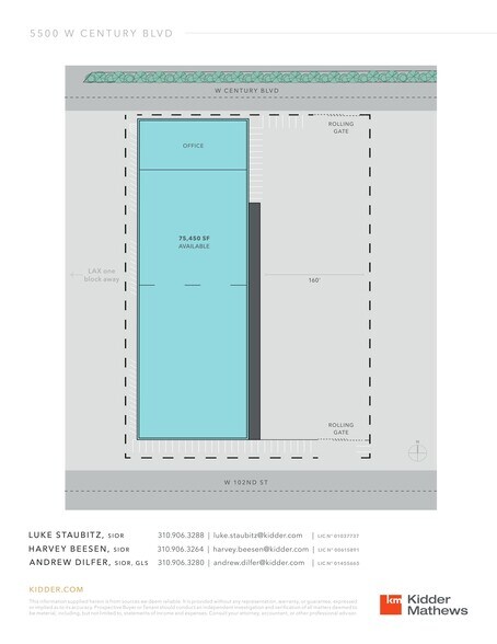 More Photos Of 5500 W Century Blvd, Los Angeles Warehouse For Lease