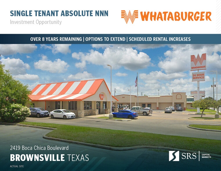 Primary Photo Of 2419 Boca Chica Blvd, Brownsville Fast Food For Sale