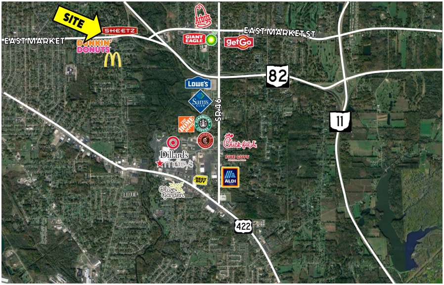 More Photos Of 3843 E Market St, Warren Medical For Lease