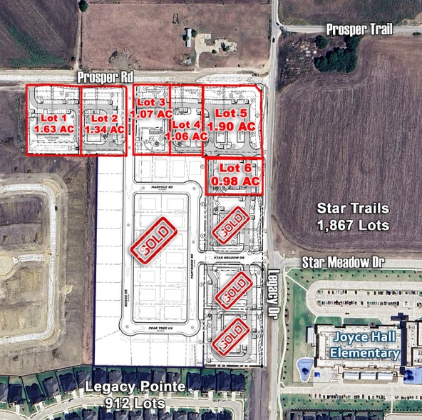 Primary Photo Of SWC Prosper Trail & Legacy Dr, Prosper Land For Sale