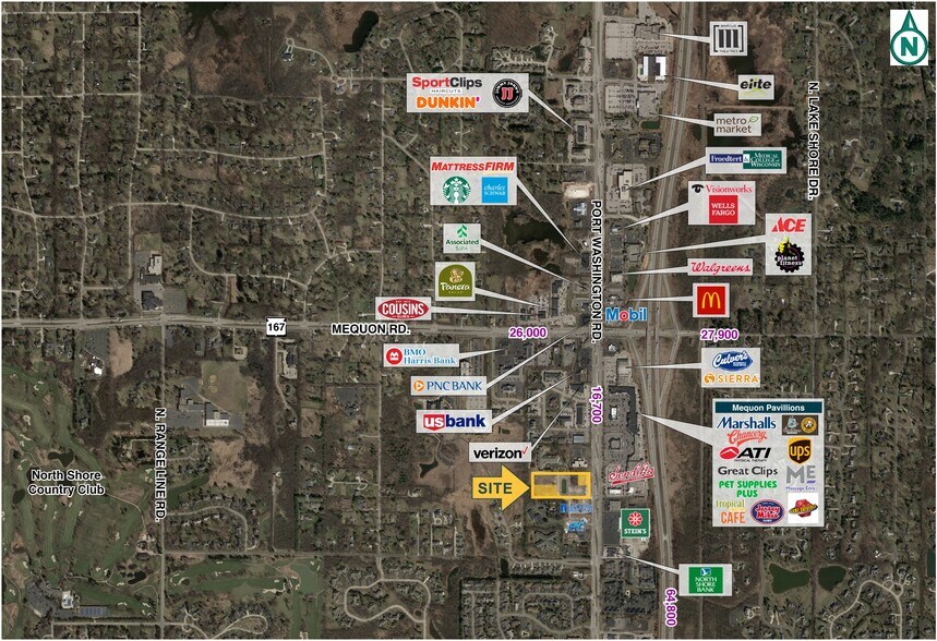 More Photos Of 10865-10911 N Port Washington Rd, Mequon Land For Lease