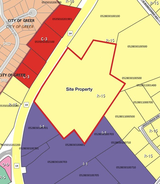 More Photos Of 1527 S Highway 14, Greer Land For Sale