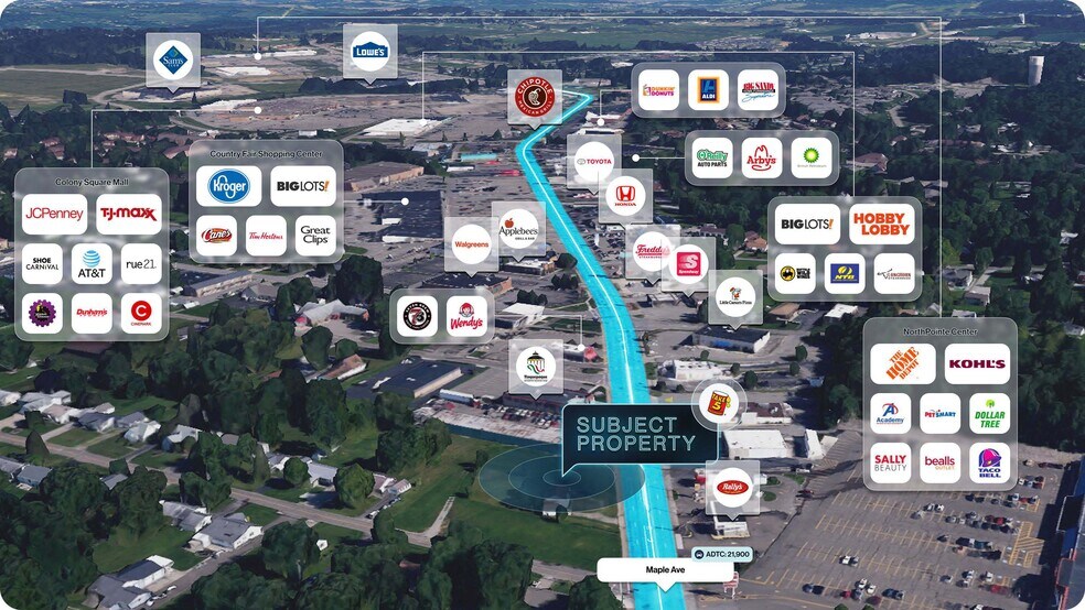 More Photos Of 3065 Maple Ave, Zanesville Auto Repair For Sale