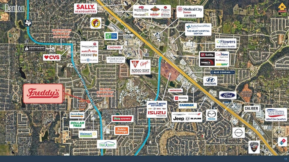 More Photos Of 3812 Teasley ln, Denton Fast Food For Sale