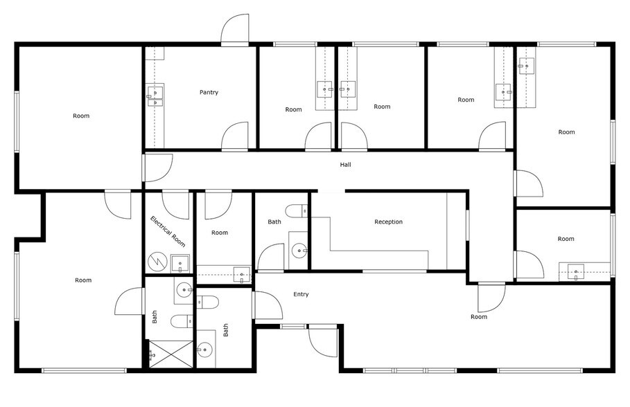 More Photos Of 215 8th St, Clarksville Medical For Lease