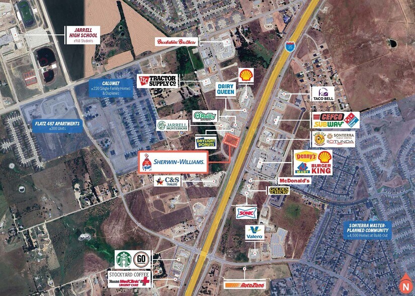 More Photos Of 547 Town Center Blvd, Jarrell Freestanding For Sale