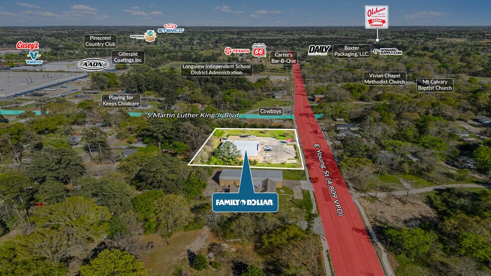 More Photos Of 935 E Young St, Longview Freestanding For Sale