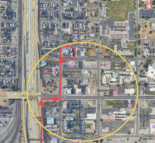 More Photos Of 605 N H St, San Bernardino Service Station For Sale